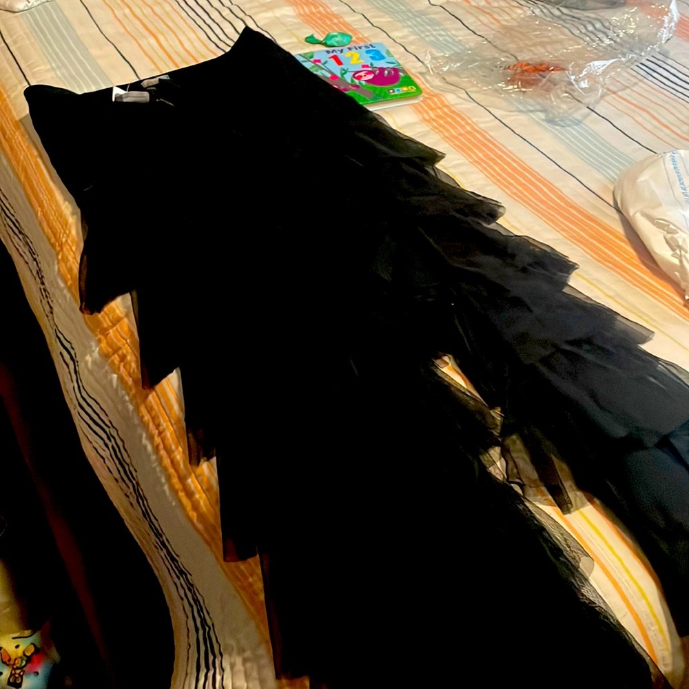 Black jean up top and lace bottom with tag never worn before